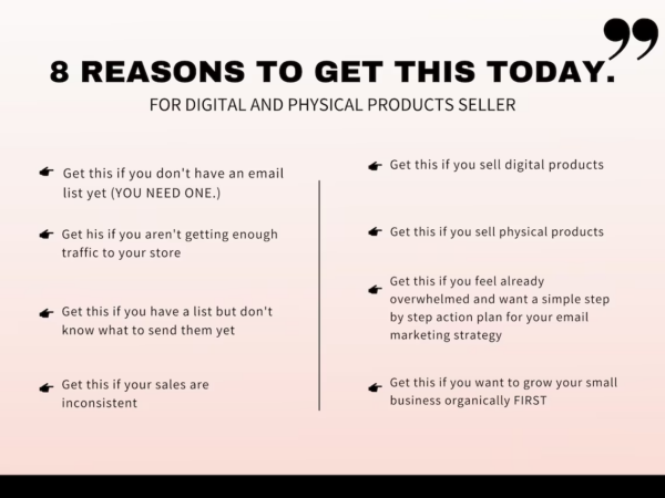 How To Build a Money-Making Email Marketing List, Lead Magnet Email Marketing Help, List Building On Etsy, How to build an Email List Etsy - Image 4
