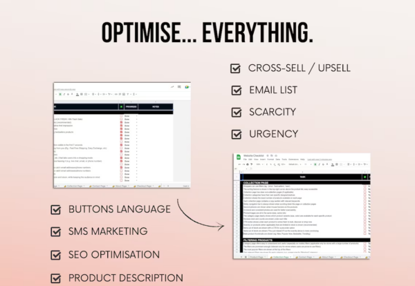 Ultimate E-commerce Shopify Store and Website Checklist Builder, How To Sell On Shopify, Shopify Selling Guide, How To Start Selling Online - Image 4