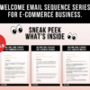 Welcome Email Sequence Template For Product-based & E-commerce Business, Welcome Email Swipe Files, Etsy and Shopify Email List Scripts - Image 6