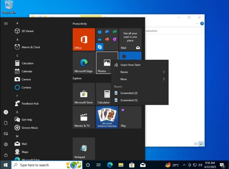 Microsoft fixes Windows 10 Start menu bug
